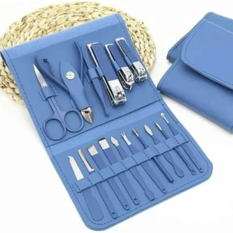 16-in-1 Stainless Steel Nail Care Kit